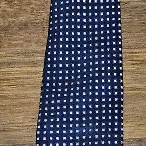 DANIEL CREMIEUX mens limited edition made Italy silk tie SIZE 58x3.5 COLOR BLUE